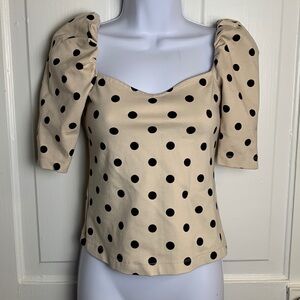 H&M Polka Dot Top Size XS
